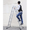 Sicherheitsverriegelung Scharniere 150kg Kapazität Aluminium Multi Purpose Folding Extension Ladder